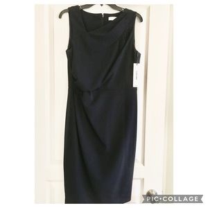 Stunning BNWT Calvin Klein Navy Dress Size 10